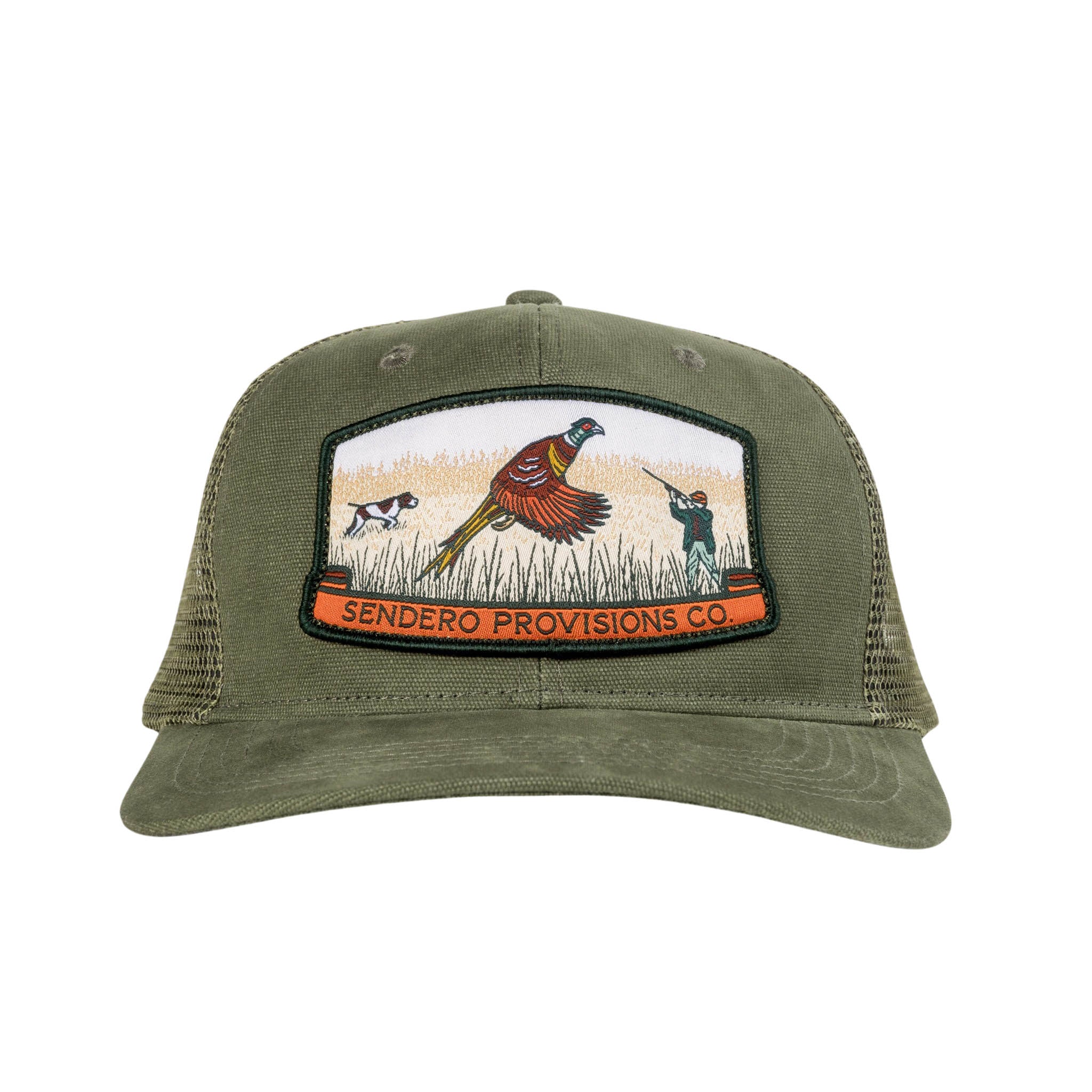 Bird Hunter Hat - Jalapeno/Olive - Image 4
