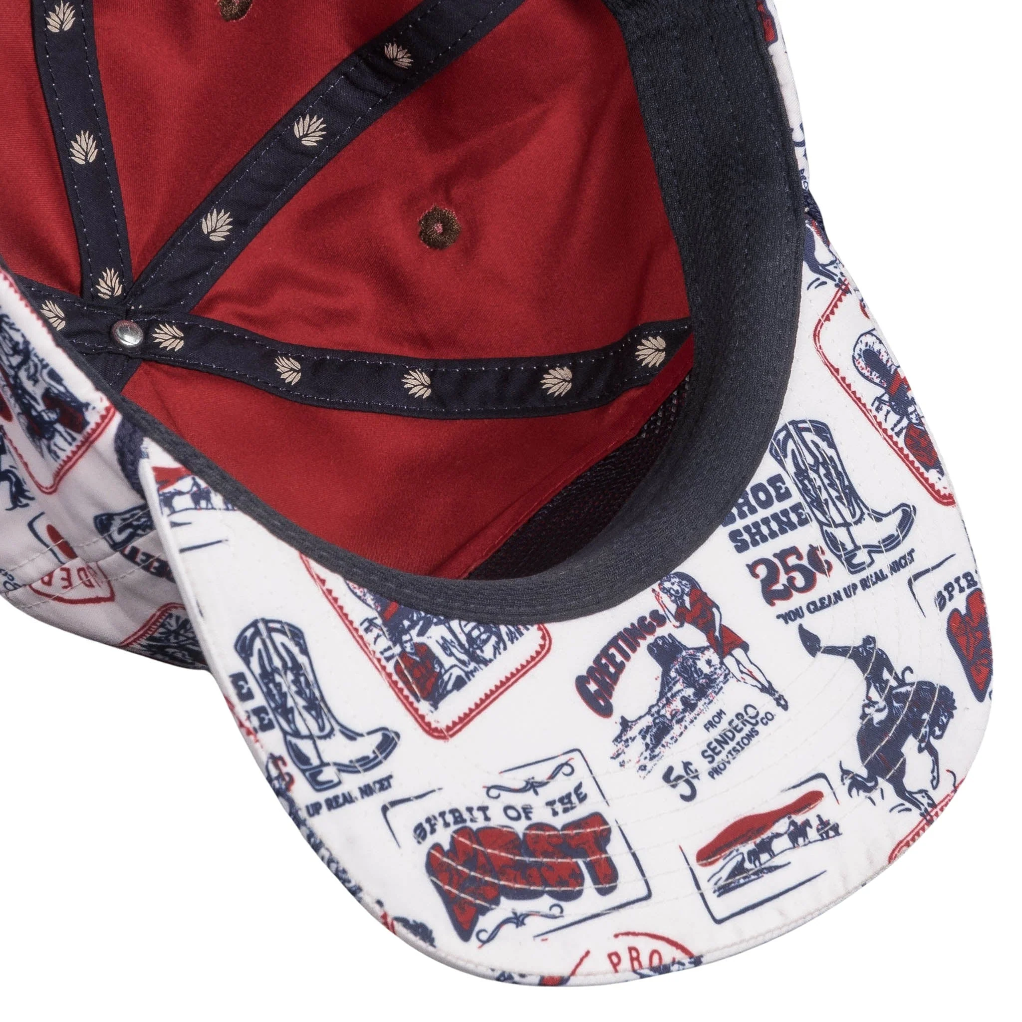Postcard Print Hat - Image 3
